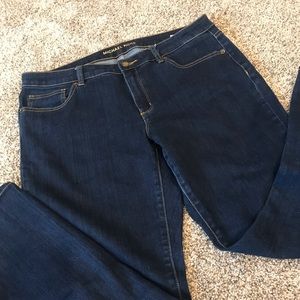 Michael Kors Dark Wash Skinny Jeans